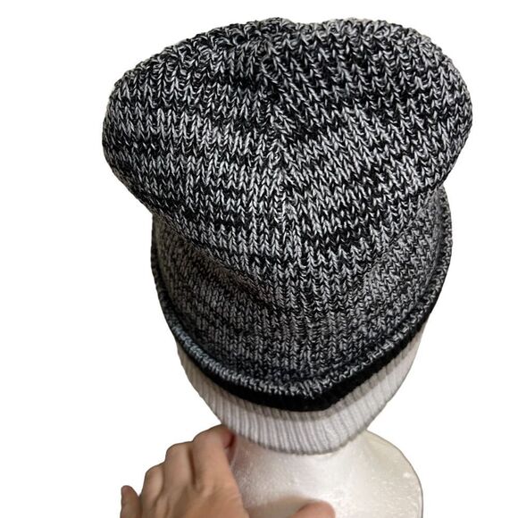 PINK gray and black beanie EUC - Picture 2 of 11